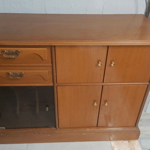Entrance furniture used, wooden, heavy