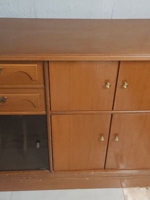 Entrance furniture used, wooden, heavy