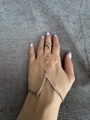 Bracelet ring with unique design, new
