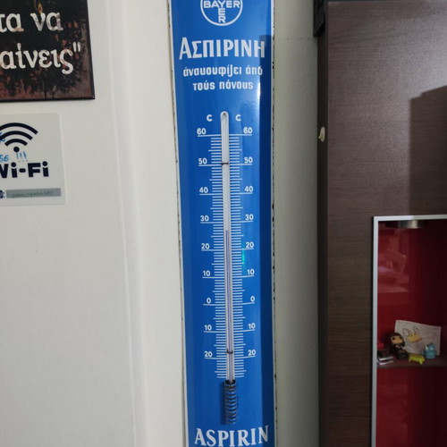 Bayer retro thermometer, collectible