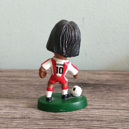 Giovanni Olympiacos Miniature Figure like new, 1999-2000 Puma Aspis jersey