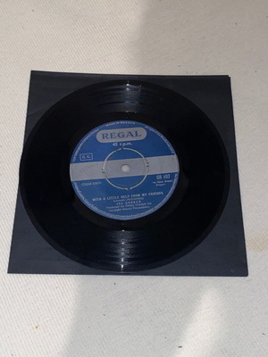 45 RPM records used Joe Cocker and Isaac Hayes, pack of 2