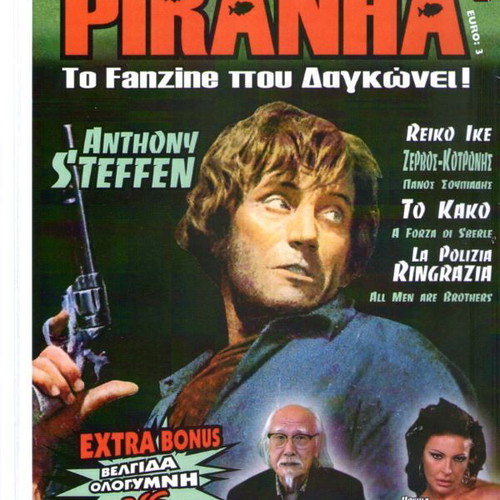 Piranha #6 cult cinema fanzine like new