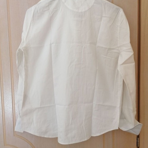 Massimo Dutti women's shirt L/XL new, cotton, white