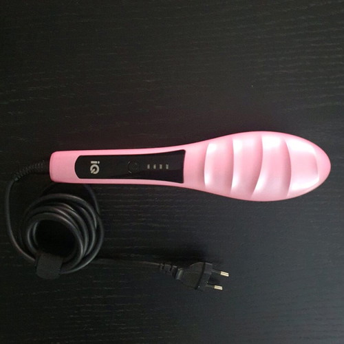 Electric hair brush used 55W for straightening with temperature control