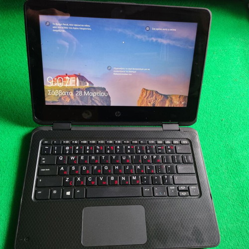 Hp laptop Probook 11,6" σαν καινούργιο, τετραπύρηνο, 4GB μνήμη, SSD 120GB