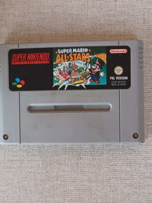 Κασέτα Super Mario All Stars μεταχειρισμένη, άριστη κατάσταση