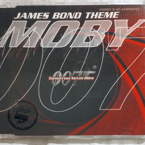 Moby James Bond Theme CD single like new, electronic