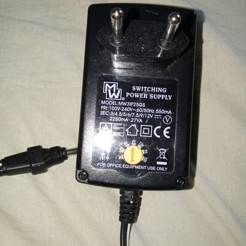 Charger adapter 3V to 12V like new