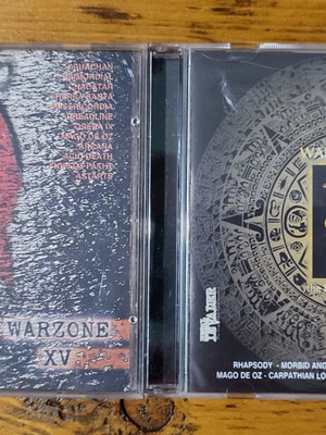 Warzone XV, XVIII και XXVII CD μεταχειρισμένα, metal, πακέτο 3