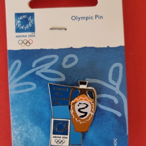 Authentic Athens 2004 Olympic Pin Set of 8, New