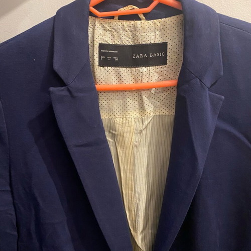 Navy Zara jacket size M like new