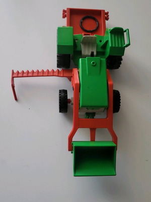 Playmobil 3500 Farm Tractor Vintage 1986 Used