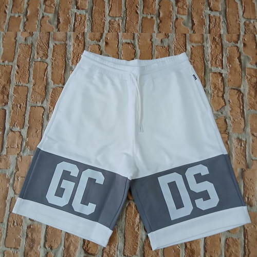 GCDS men's shorts new, white, XXL, 100% cotton