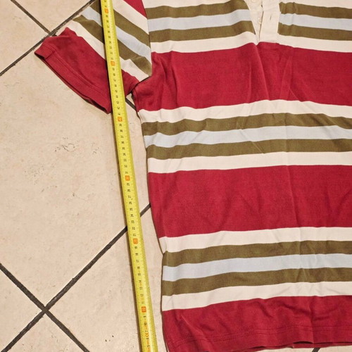 Zara Sport polo shirt, red and white, sizes M and L