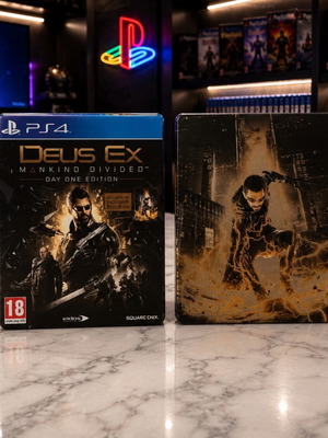 Deus Ex: Mankind Divided – Day One Steelbook Edition PS4 – Άριστη Κατάσταση (Σαν Καινούργιο)