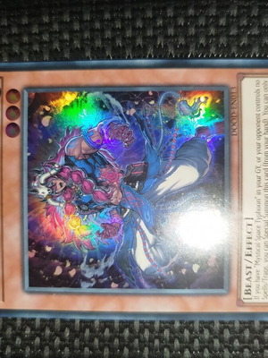 Yugioh Radiant Typhoon Eldam card in perfect condition