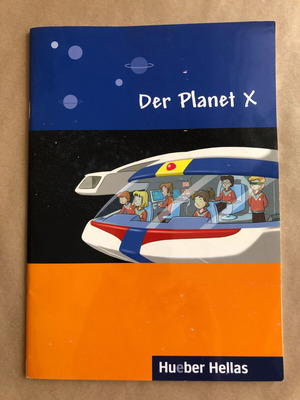 Der Planet X German Learning book like new, Level A1 from 9 years old