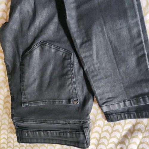 Mango black pants like new, size S
