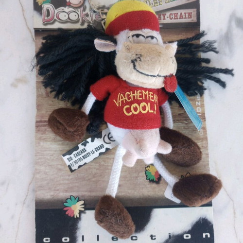 Dookie key chain new with rasta monkey