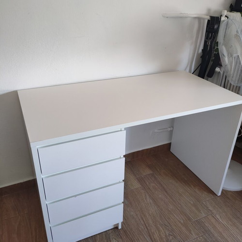 Jysk Limfjorden white melamine desk
