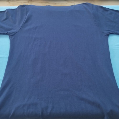 Sofi Blue Geometric Blouse XL new with tags