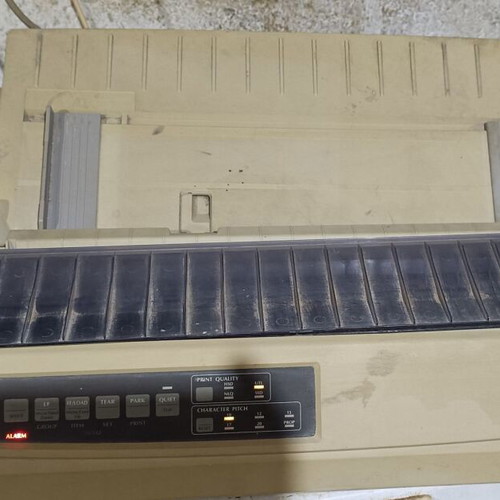 OKI Microline 3321 dot matrix 9-pin printer used