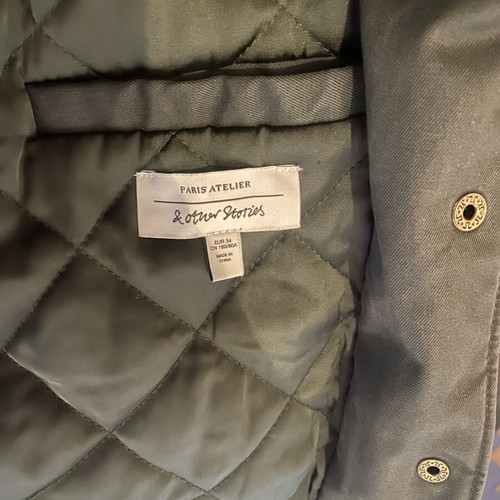 Khaki jacket & Other Stories size 34 used