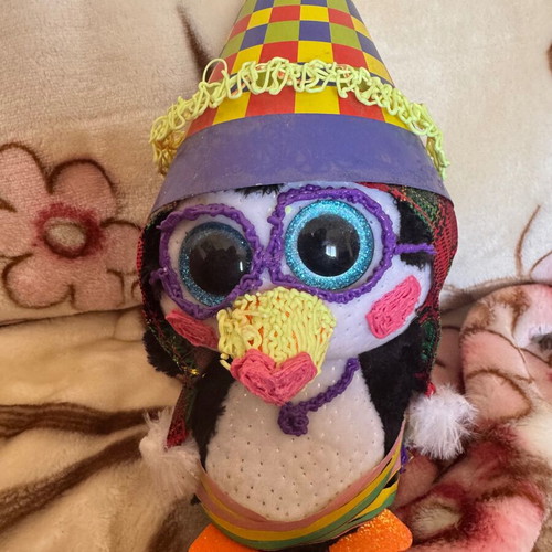 Decorative Penguin Handmade Like New