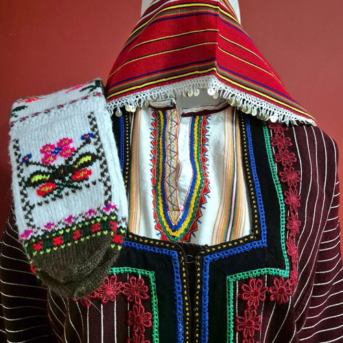 Rodopi folk costume like new with hand embroidery