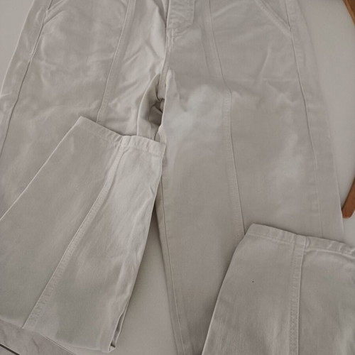 Women's pants pack of 3 like new, white and beige, size XS