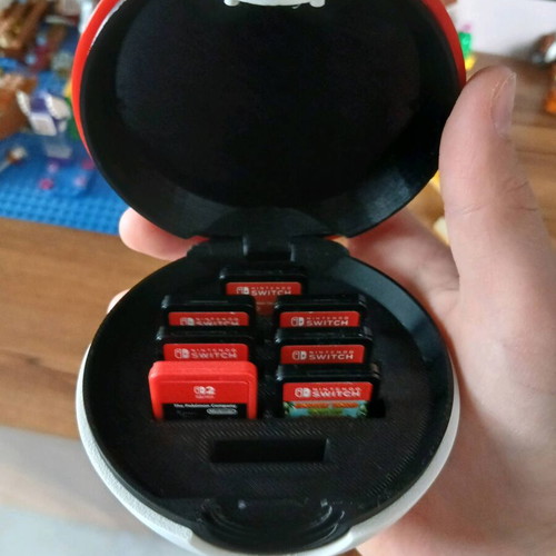Nintendo Switch Pokeball Cartridge Holder like new
