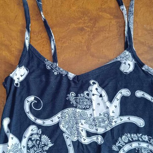 Marks & Spencer nightdress size 8 small, black and white