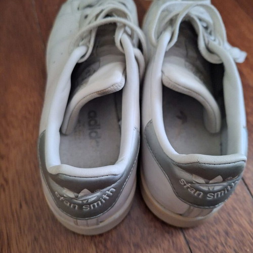 Adidas Stansmith women's sport shoes used, white, size 39.5