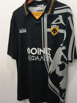 AEK Super Cup 1993 ποδοσφαιρική φανέλα επίσημο αντίγραφο, καινούργιο, μέγεθος medium