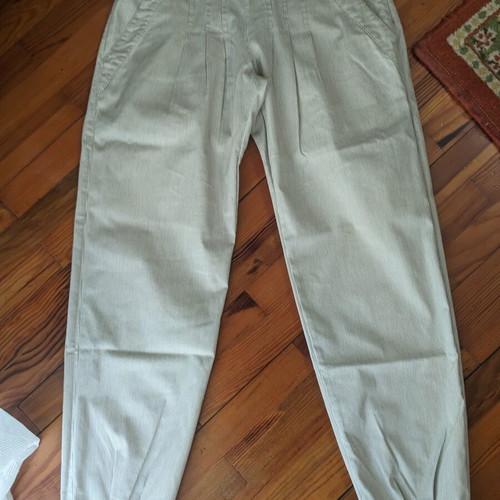 Badila pants like new, comfortable cotton with thin stripe