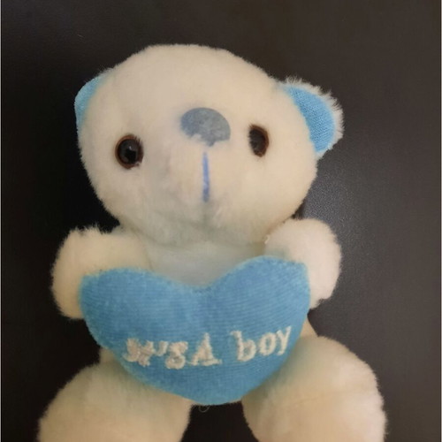 Plush penguin and teddy bear like new