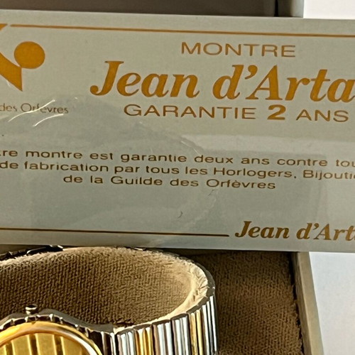 Jean d’Artin vintage wristwatch used, battery replacement needed