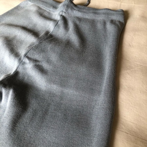 Women's set like new, white and blue, stretch fabric
