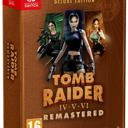 Tomb Raider IV-VI Remastered Deluxe Edition Nintendo Switch new