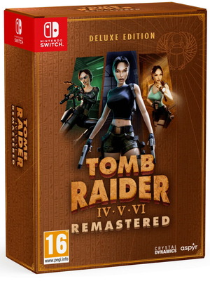 Tomb Raider IV-VI Remastered Deluxe Edition Nintendo Switch new