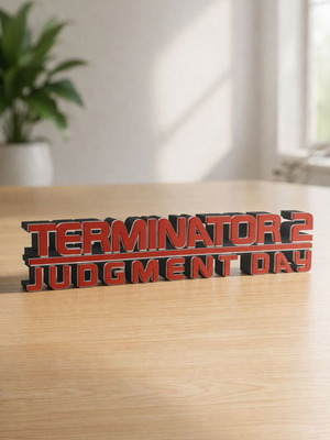 Terminator 2 Judgment Day 3D printed αντικείμενο καινούργιο