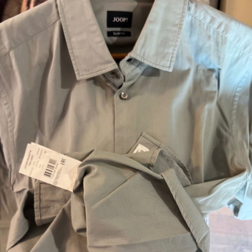 Joop! Zoop! shirt like new, Italian fabric, size L, green