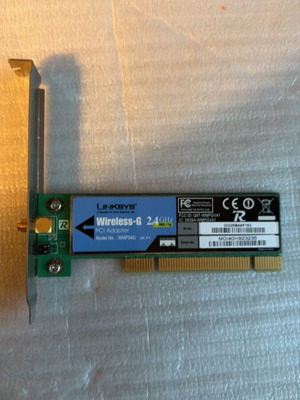 Ασύρματη κάρτα PCI Linksys 2.4G WMP54G χωρίς κεραία σαν καινούργιο