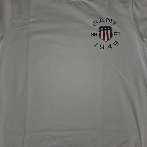 Gant white t-shirt size M like new