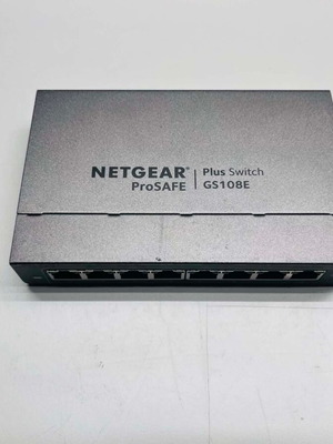 Netgear ProSAFE GS108E Smart Plus Switch 8-Port Gigabit Like New Metal