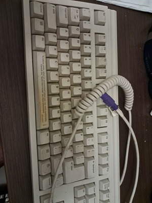 Vintage Packard Bell 5131C PS2 mechanical keyboard