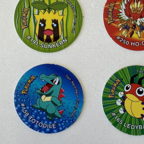 Συλλογή Pokémon Tazos Topps Johto σαν καινούργια, 11 τεμαχίων
