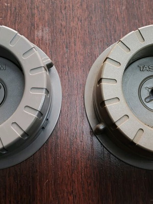 NABs adapters for large reel-to-reel tape recorders new, original Tascam