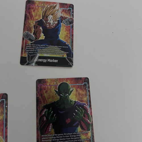 Dragon Ball energy marker foil cards, pack of 10